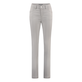 Sanne Dames Broek Logan#nitrosatin82cm Lichtgrijs