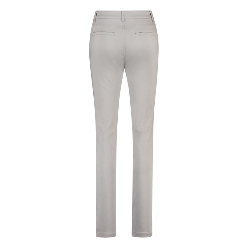 Sanne Dames Broek Logan#nitrosatin82cm Lichtgrijs