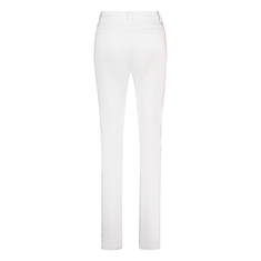 Sanne Dames Broek Logan#nitrosatin82cm Wit