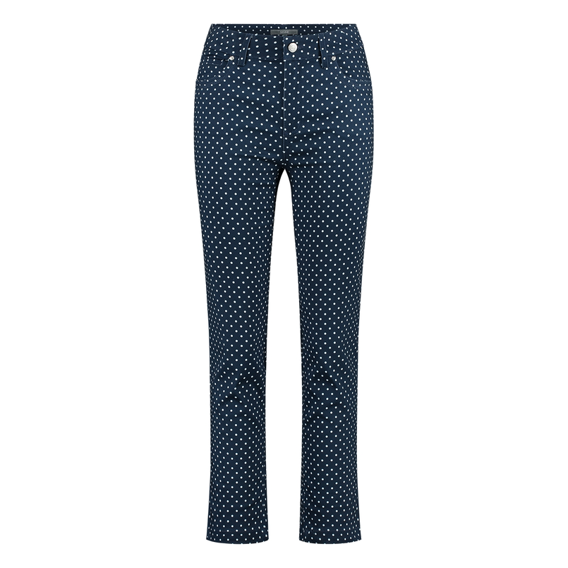 Sanne Dames Broek Ps#2-kleurigestip72c Navy