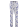 Sanne Dames Broek Ps#blauwebloemprt72c Blauw dessin