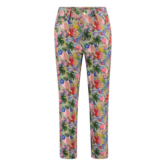 Sanne Dames capri bloemprint 64 cm Diverse kleuren