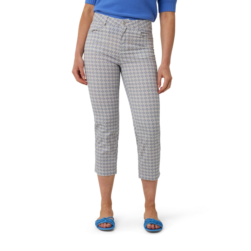 Sanne Dames Capri Ps Niro Ethnic 64 Cm Khakigroen