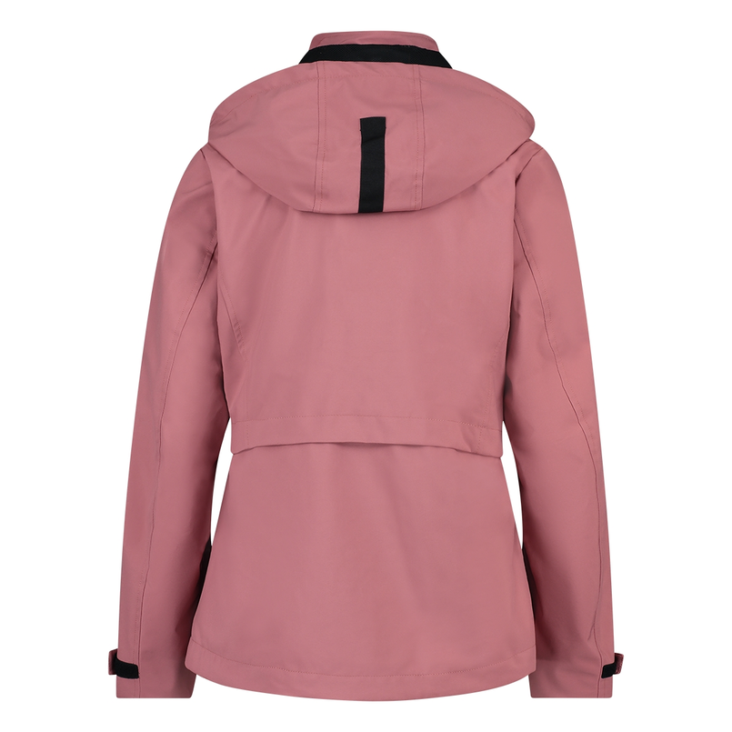 Sanne Dames Jas 100200regenjaskort Roze