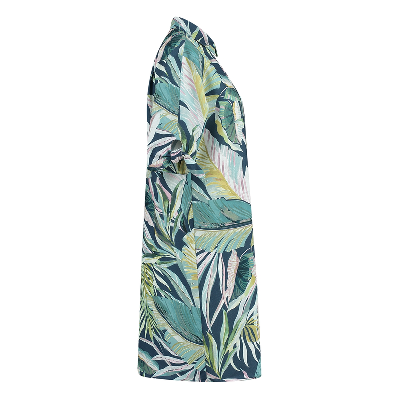 Sanne Dames jurk Robe Cammi Groen dessin