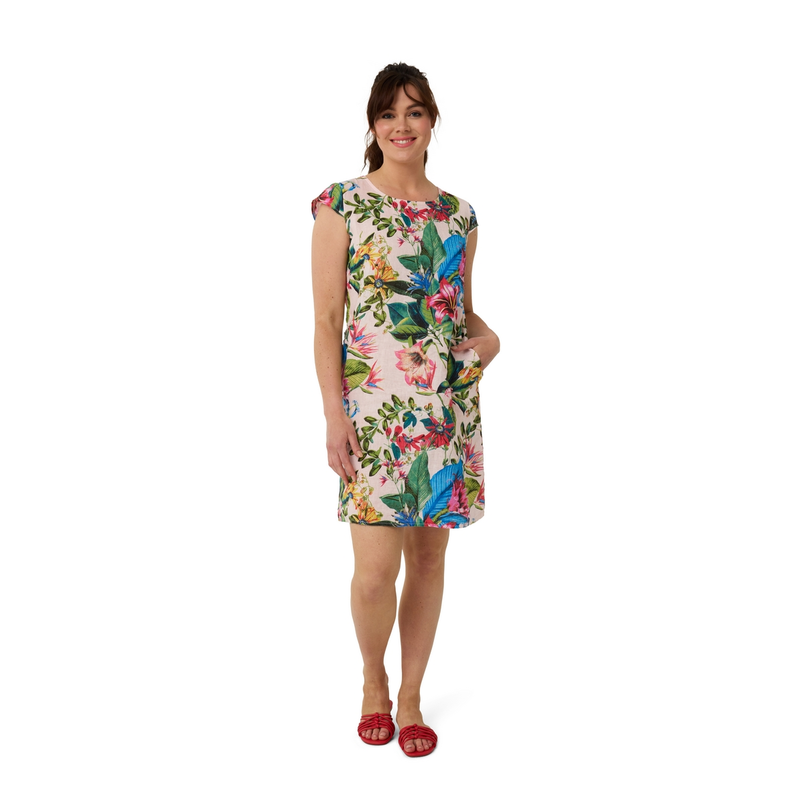 Sanne Dames Jurk Sal-s14 Roze