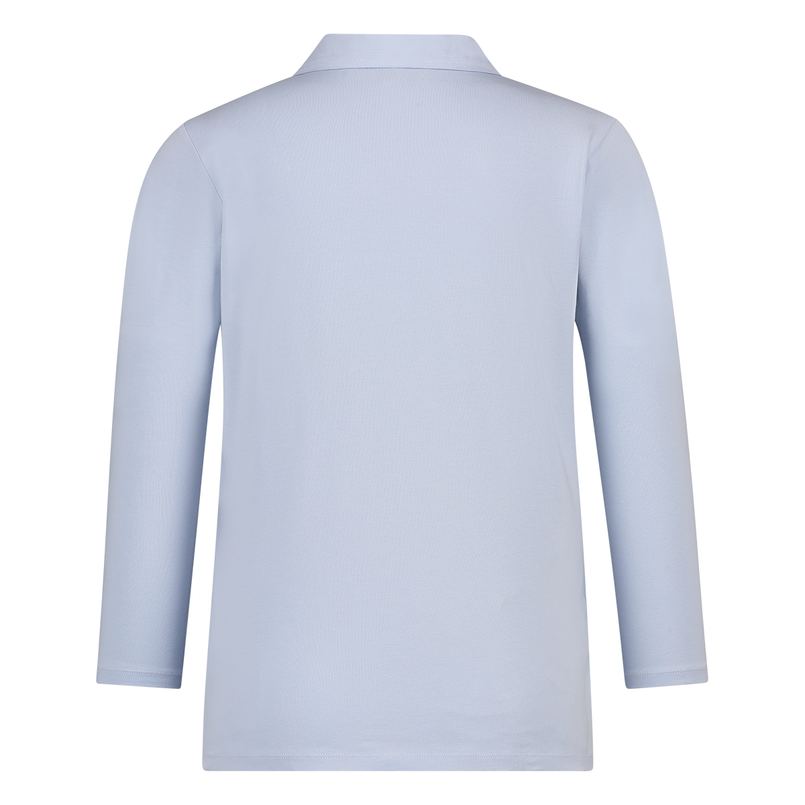 Sanne Dames Polo 25050polo3/4mw Bleu