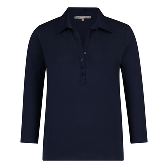 Sanne Dames Polo 25050polo3/4mw Navy