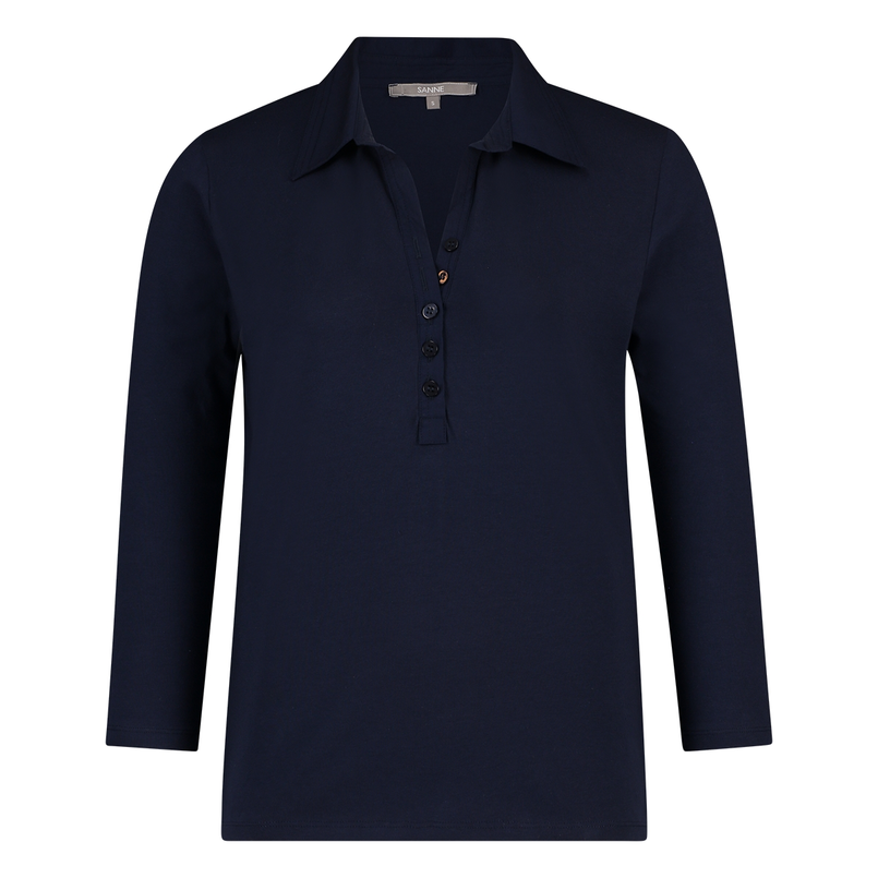 Sanne Dames Polo 25050polo3/4mw Navy