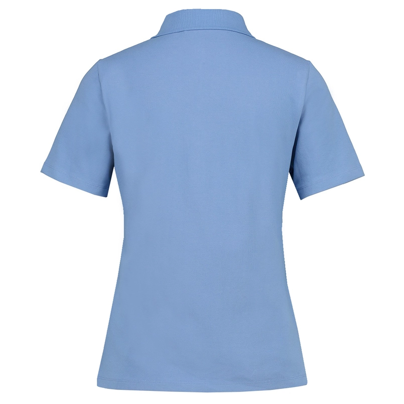 Sanne Dames Polo Polokmsolid Bleu