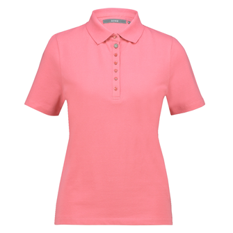 Sanne Dames Polo Polokmsolid Koraal