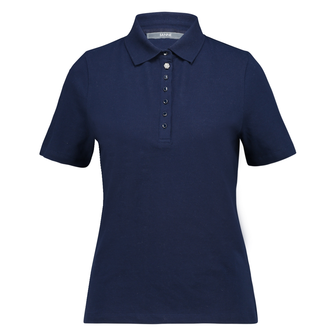 Sanne Dames Polo Polokmsolid Navy
