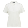Sanne Dames Polo Polokmsolid Wit