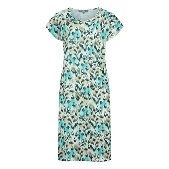 Sanne Dames print 25075 Aqua