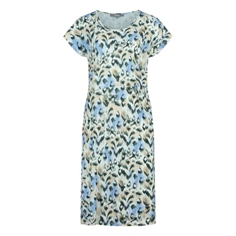 Sanne Dames print 25075 Bleu
