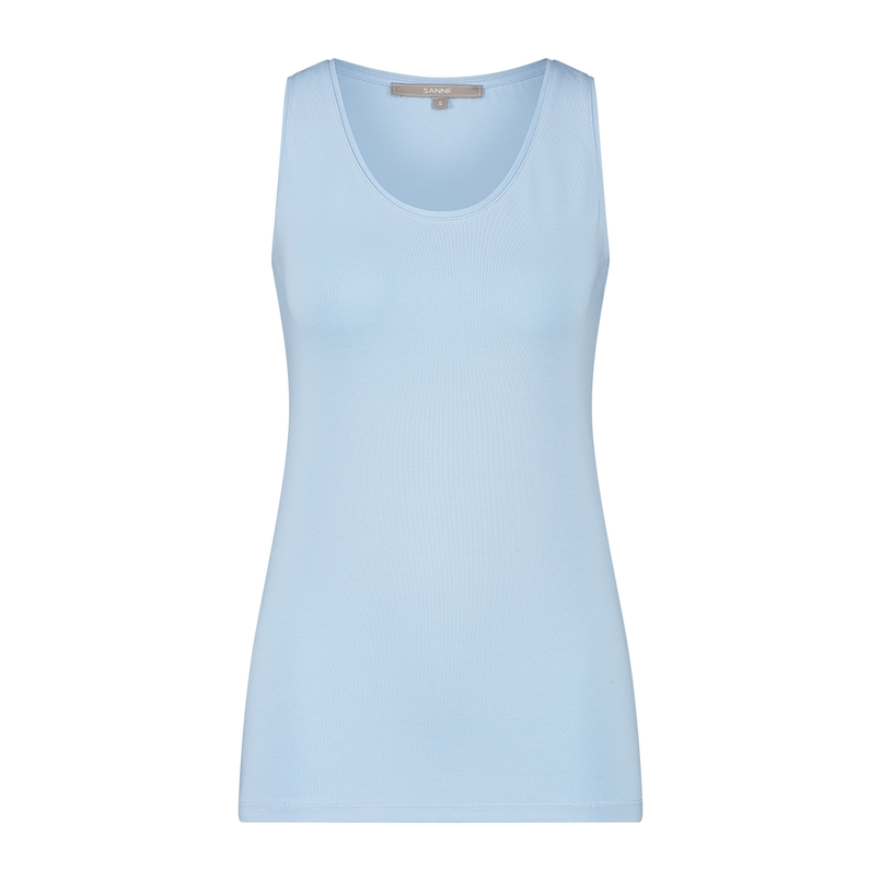 Sanne Dames Top 19124basistopje Bleu