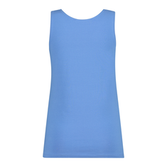 Sanne Dames Top 19124basistopje Midden blauw