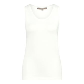 Sanne Dames Top 19124topbasis Wit