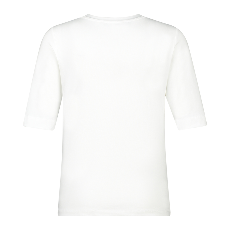 Sanne Dames Top 24134vhalstop1/2mw OFF-WHITE