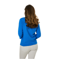 Sanne Dames Top 25004topstructuurjac Kobalt
