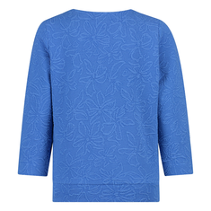 Sanne Dames Top 25004topstructuurjac Kobalt