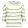 Sanne Dames Top 25007topstreepinterl Khakigroen