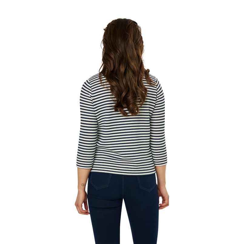 Sanne Dames Top 25021toplsstripe Navy