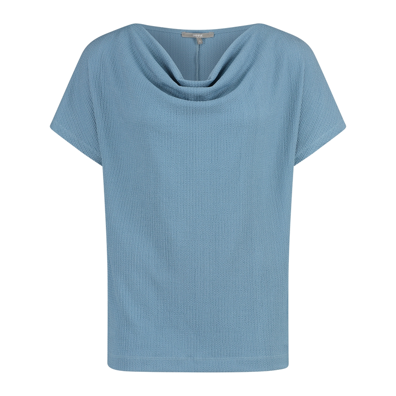 Sanne Dames Top 25057 Midden blauw