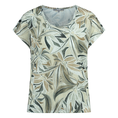 Sanne Dames Top 25061 Flower Flame Zand