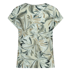 Sanne Dames Top 25061 Flower Flame Zand