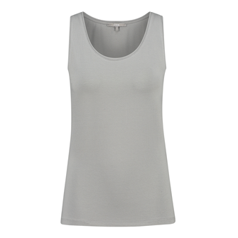 Sanne Dames Top Top Basis Lichtgrijs