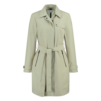 Sanne Dames trenchcoat Aloha Zand