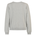 Sanne Dames Trui 25006sweatchestprint Grijs mele