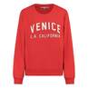 Sanne Dames Trui 25006sweatchestprint Rood