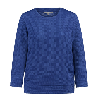 Sanne Dames trui 25134 Midden blauw