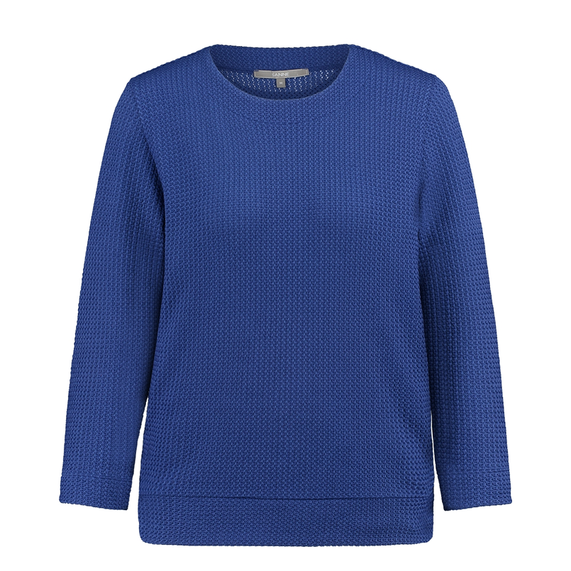Sanne Dames trui 25134 Midden blauw