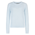 Sanne Dames Trui Aps-110truilmr-hals Bleu