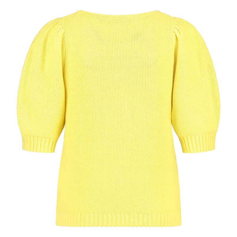 Sanne Dames Trui Aps-80 Geel