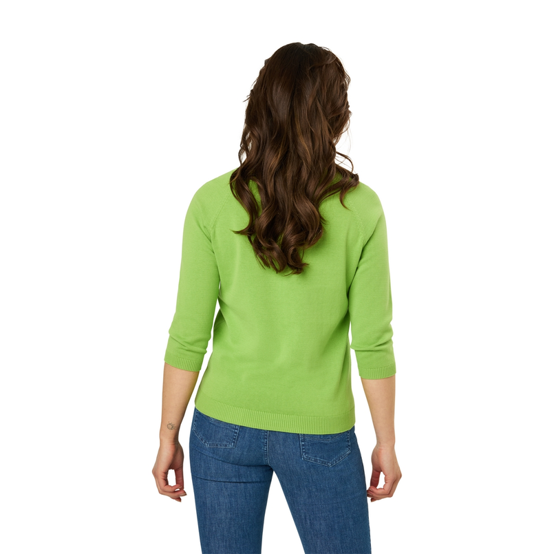 Sanne Dames Trui Slk20-8744pull3/4mw Lime
