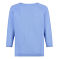 Sanne Dames Trui Slk20-8744pull3/4mw Midden blauw