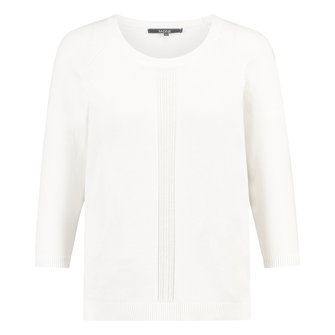 Sanne Dames Trui Slk20-8744pull3/4mw OFF-WHITE