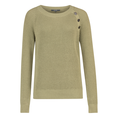 Sanne Dames Trui Slk255-8750pullrib Khakigroen