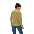 Sanne Dames Trui Slk255-8750pullrib Khakigroen
