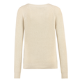 Sanne Dames Trui Slk255-8750pullrib Wit