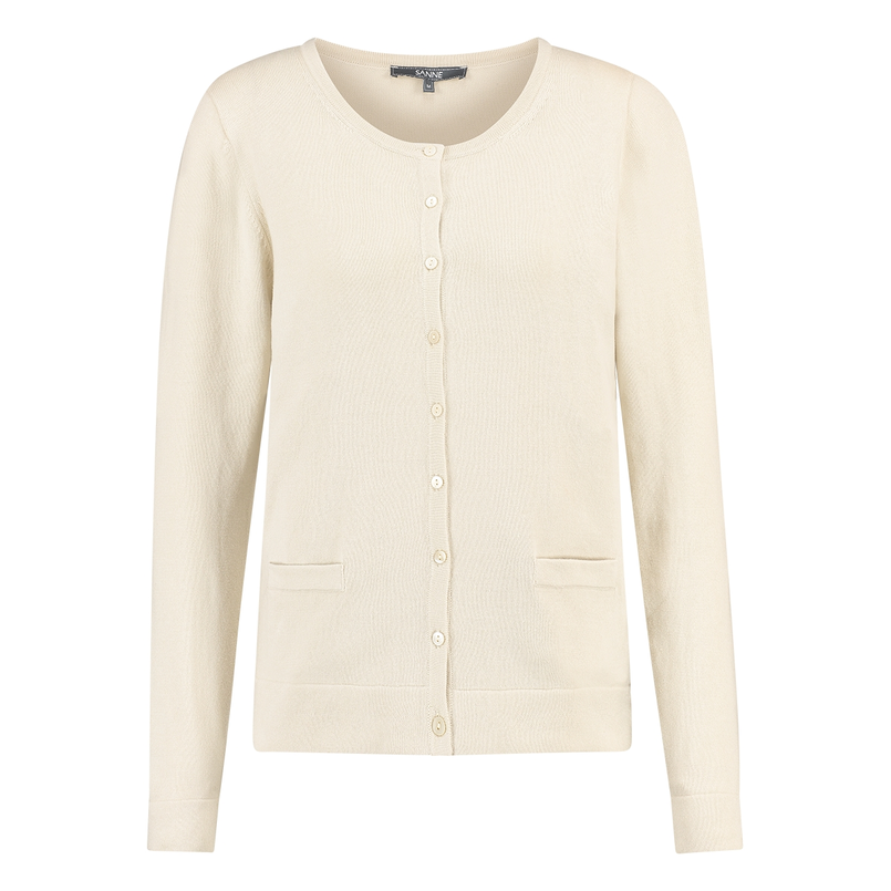 Sanne Dames Vest Slk20-8745vestjeonec Ecru