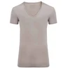 Slater Heren T-shirt 6740 V Neck 2 Pack Ecru