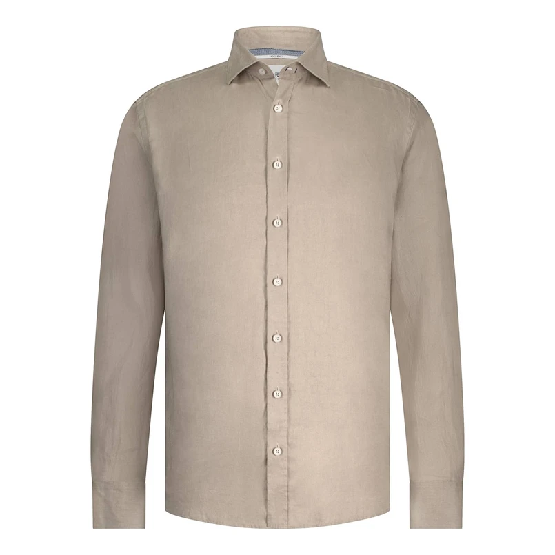 State of Art Heren Overhemd 21115342 Beige