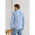 State of Art Heren Overhemd 21115342 Midden blauw