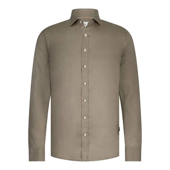 State of Art Heren Overhemd 21115342 Taupe
