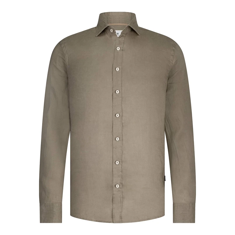 State of Art Heren Overhemd 21115342 Taupe